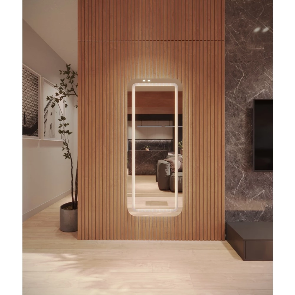 Espelho LED jateado - imagem 1